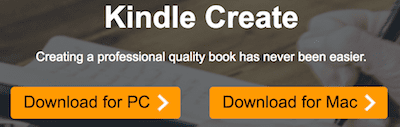 Kindle Create download