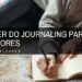 o poder do journaling para escritores