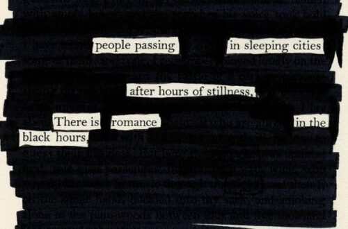 o que e blackout poetry o guia definitivo sobre versos apagados