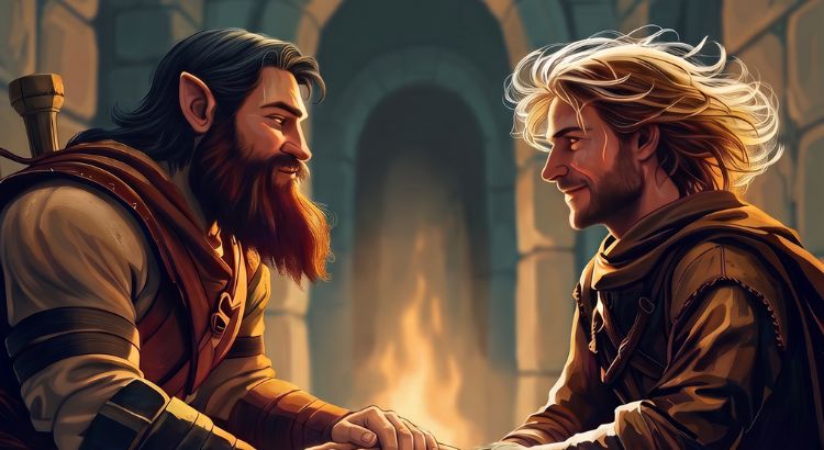 amor cravado em pedra bruta romantasia gay dungeon