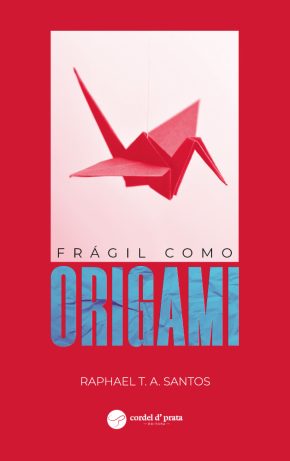 capa cordel d prata fragil como origami